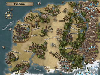Map of Pandaren